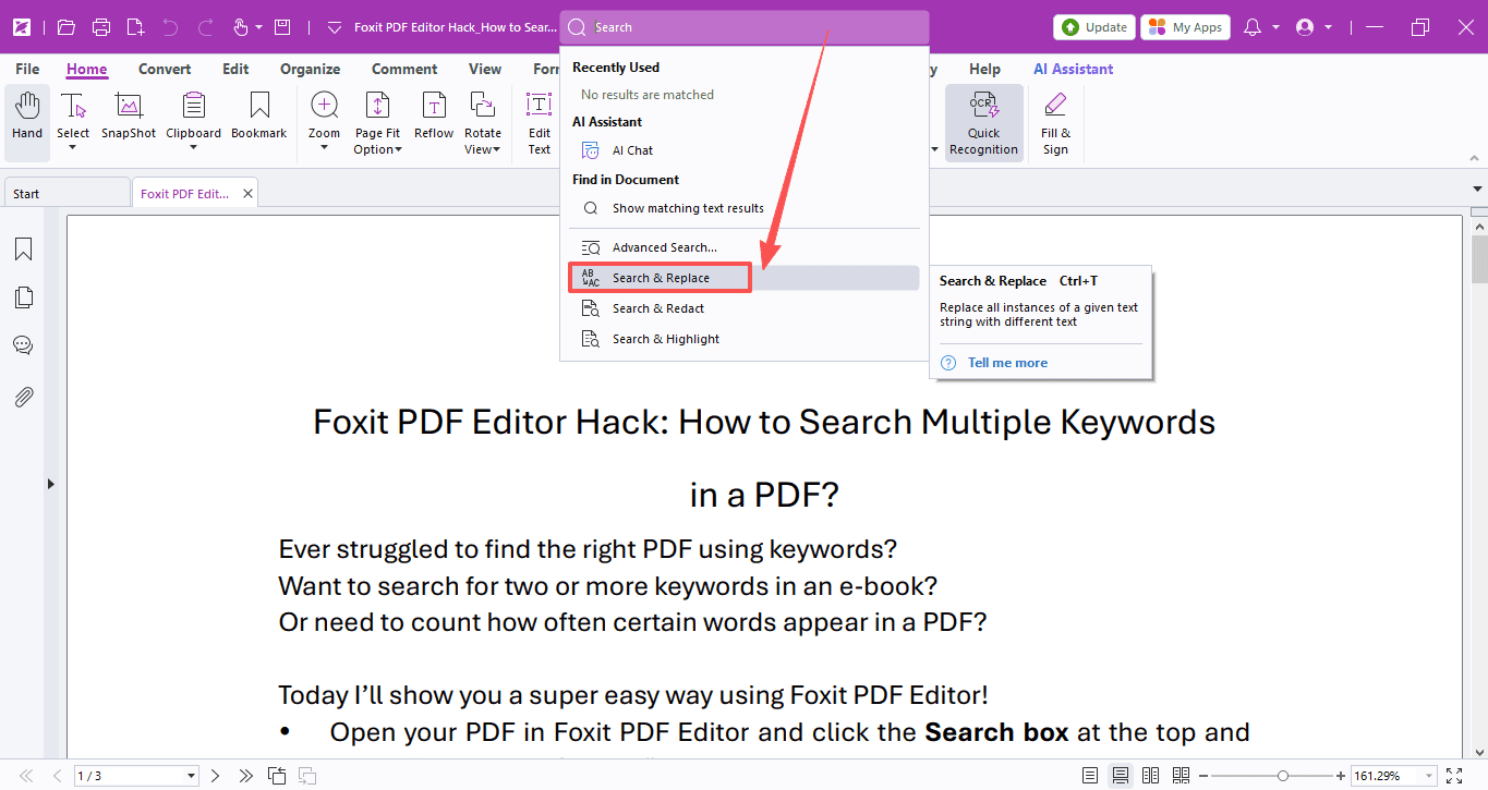 How to Batch Replace Text in PDF Documents
