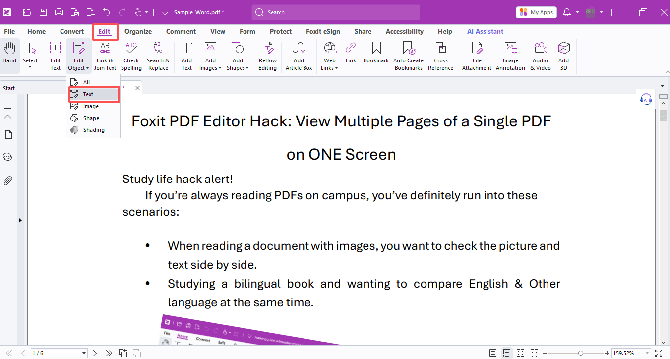 How to Tidy Up Text and Images in a Messy PDF