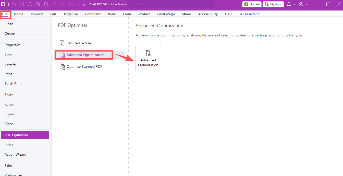 How to Reduce Oversized PDF Files with Foxit Advanced Optimization Tool